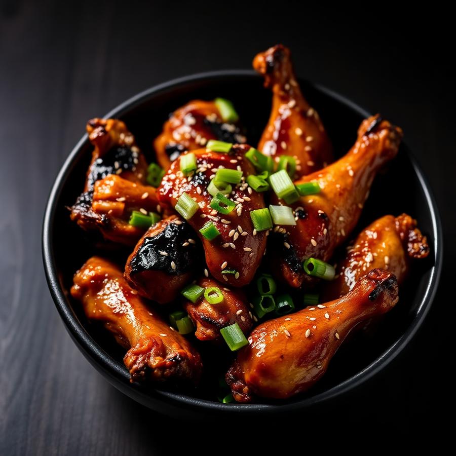 Sesame Grilled Wings